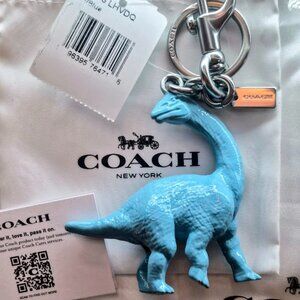 Coach Dinosaur Bag Charm - CAX76 - The blue dino charm going extinct from Coach